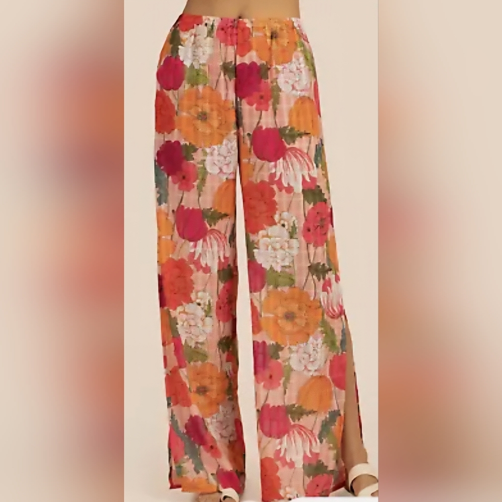 Trina Turk Sunny Bloom Swim & Spa Pants | Size XL - NWT - Picture 2 of 5